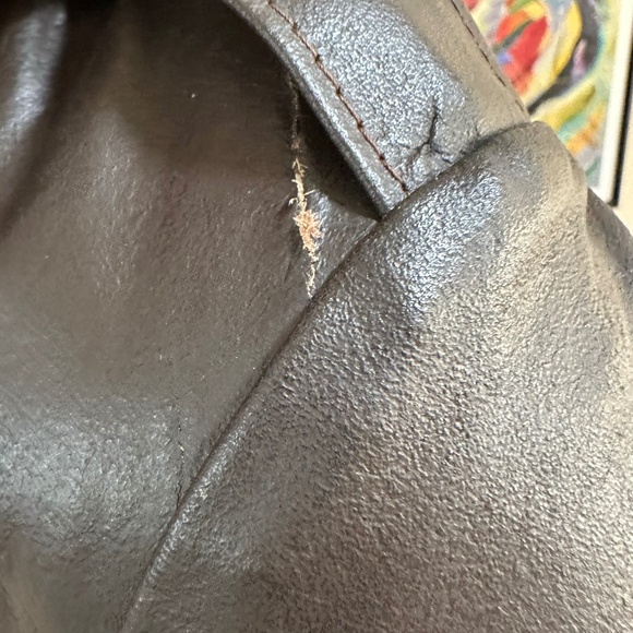Vintage Oakton   Leather Bomber Flight Jacket. - Picture 10 of 10